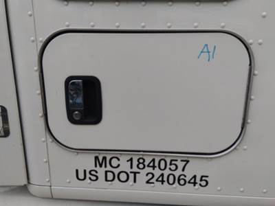 Kenworth T680 Right Sleeper Door