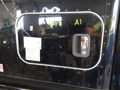 Kenworth T680 Left Sleeper Door