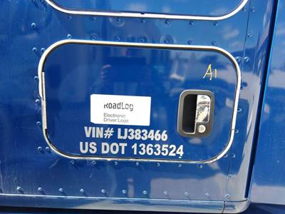 Kenworth T680 Left Sleeper Door