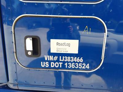 Kenworth T680 Right Sleeper Door