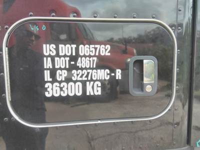 Kenworth T680 Left Sleeper Door