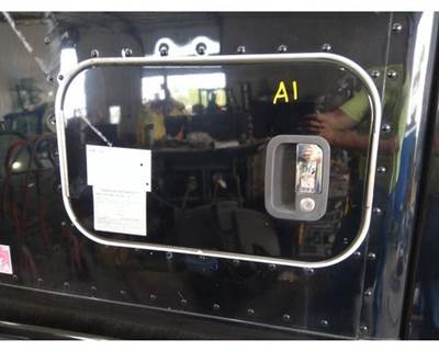 Kenworth T680 Left Sleeper Door