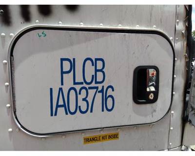 Kenworth T680 Left Sleeper Door