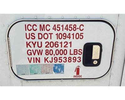 Kenworth T680 Left Sleeper Door