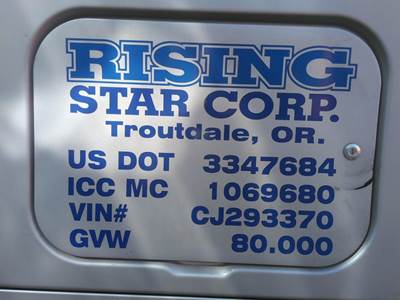 Kenworth T700 Left Sleeper Door