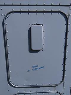 Kenworth T800B Left Sleeper Door