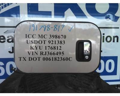 Kenworth T880 Left Sleeper Door