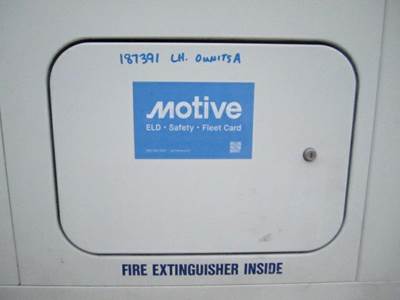 Mack Pinnacle CXU613 Left Sleeper Door for a Mack CXU613