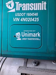 Mack Vision CX613 Left Sleeper Door for a Mack CX613