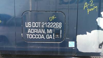 Mack Vision CX613 Left Sleeper Door for a Mack CX613