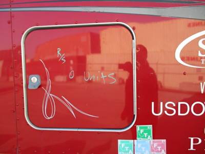 Peterbilt 386 Right Sleeper Door