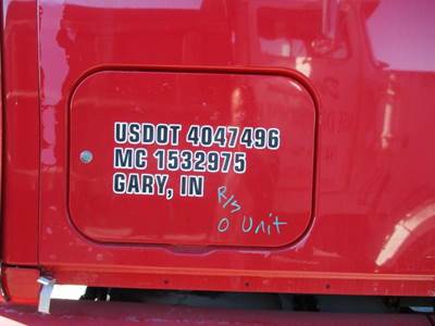 Peterbilt 387 Right Sleeper Door