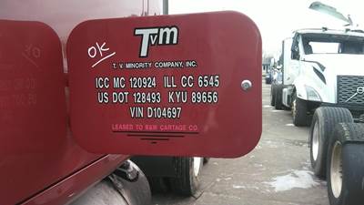 Peterbilt 387 Left Sleeper Door