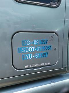 Peterbilt 387 Left Sleeper Door