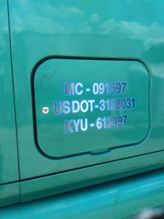 Peterbilt 387 Right Sleeper Door