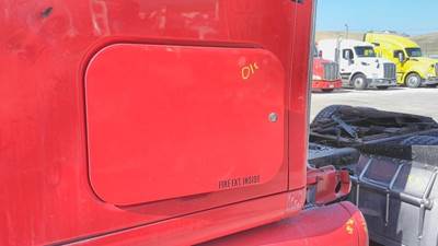 Peterbilt 387 Left Sleeper Door