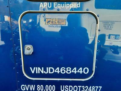 Peterbilt 579 Right Sleeper Door
