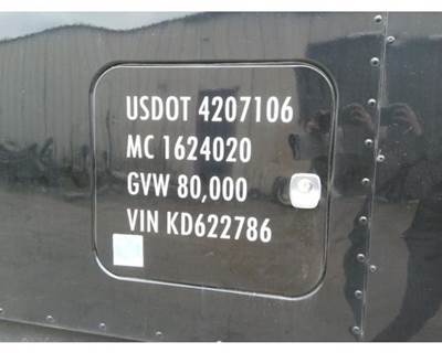 Peterbilt 579 Left Sleeper Door