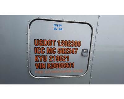 Peterbilt 579 Left Sleeper Door