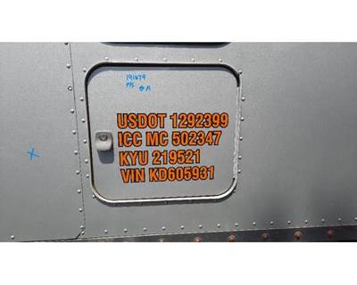Peterbilt 579 Right Sleeper Door
