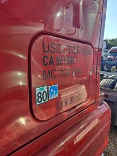 Peterbilt 587 Left Sleeper Door