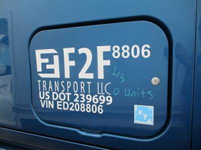 Peterbilt 587 Left Sleeper Door