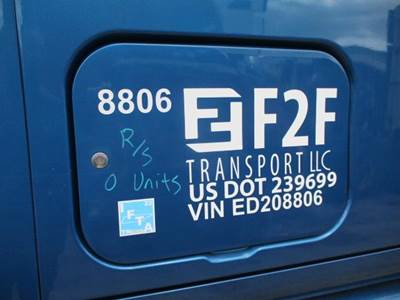 Peterbilt 587 Right Sleeper Door