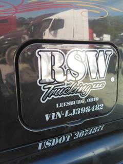 Peterbilt 587 Left Sleeper Door