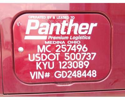 Peterbilt 587 Right Sleeper Door