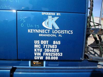 Volvo VNL Left Sleeper Door