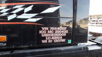 Volvo VNL Left Sleeper Door