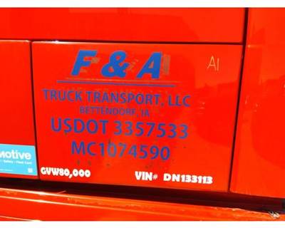 Volvo VNL Left Sleeper Door