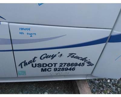 Volvo VNL Left Sleeper Door