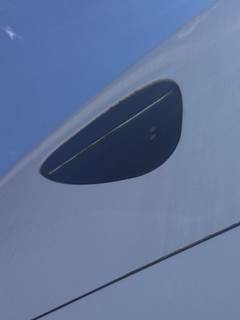 Freightliner Cascadia 125 Left Sleeper Window