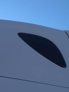 Freightliner Cascadia 125 Left Sleeper Window