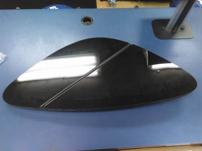 Freightliner Cascadia Left Sleeper Window