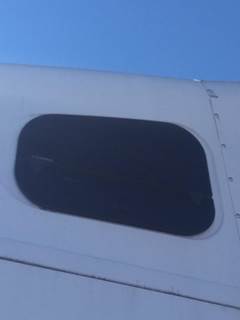 Freightliner Columbia 120 Left Sleeper Window