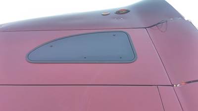 Kenworth T2000 Left Sleeper Window