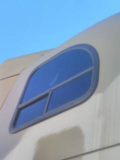 Mack Pinnacle CXU613 Right Sleeper Window for a Mack CXU613