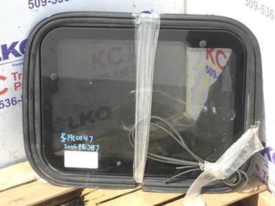 Peterbilt 387 Left Sleeper Window