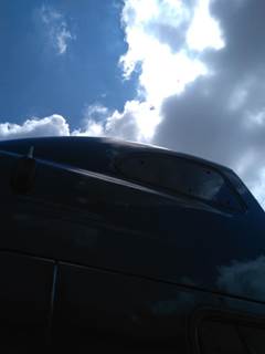 Peterbilt 387 Left Sleeper Window