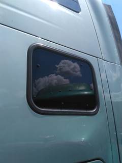Peterbilt 387 Left Sleeper Window