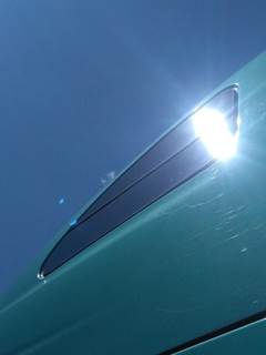 Peterbilt 387 Left Sleeper Window