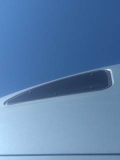 Peterbilt 387 Left Sleeper Window