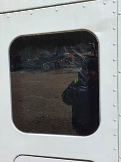 Peterbilt 579 Left Sleeper Window