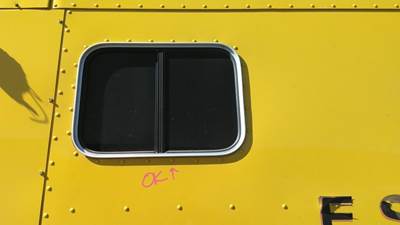 Peterbilt 579 Right Sleeper Window