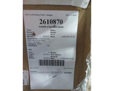 Bosch A-956-460-06-00 Steering Gear / Rack