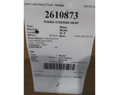 Bosch A-956-460-06-00 Steering Gear / Rack