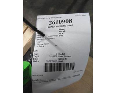 Sheppard HD94-EM33 Steering Gear / Rack