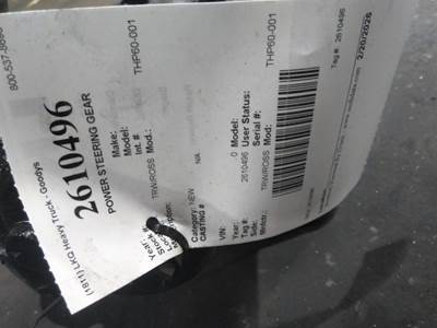 TRW/ROSS THP60-001 Steering Gear / Rack